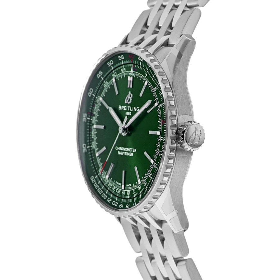 Navitimer Automatic 41 — Green view 2